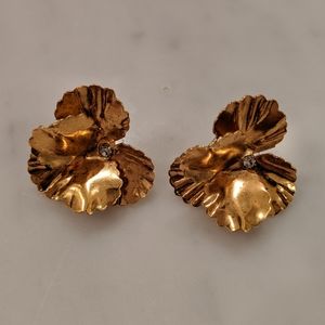 Jennifer Behr Pansy earrings